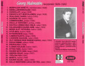 CD-102: Georg Malmst�n - Kaunis satu vain