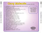 CD 106: Georg Malmstén - Viipurin polkka