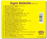 CD 112: Eugen Malmst�n - Juhlalevy