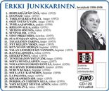 CD120: Erkki Junkkarinen - Soi laulu kaunehin