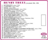 CD 126: Henry Theel - Kyyneleitä