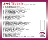 CD 132: Arvi Tikkala - Sä kaunehin oot